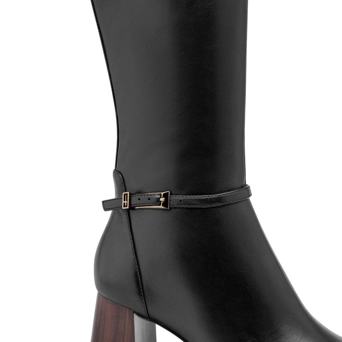 Bottes talon bloc noir, TAMARIS