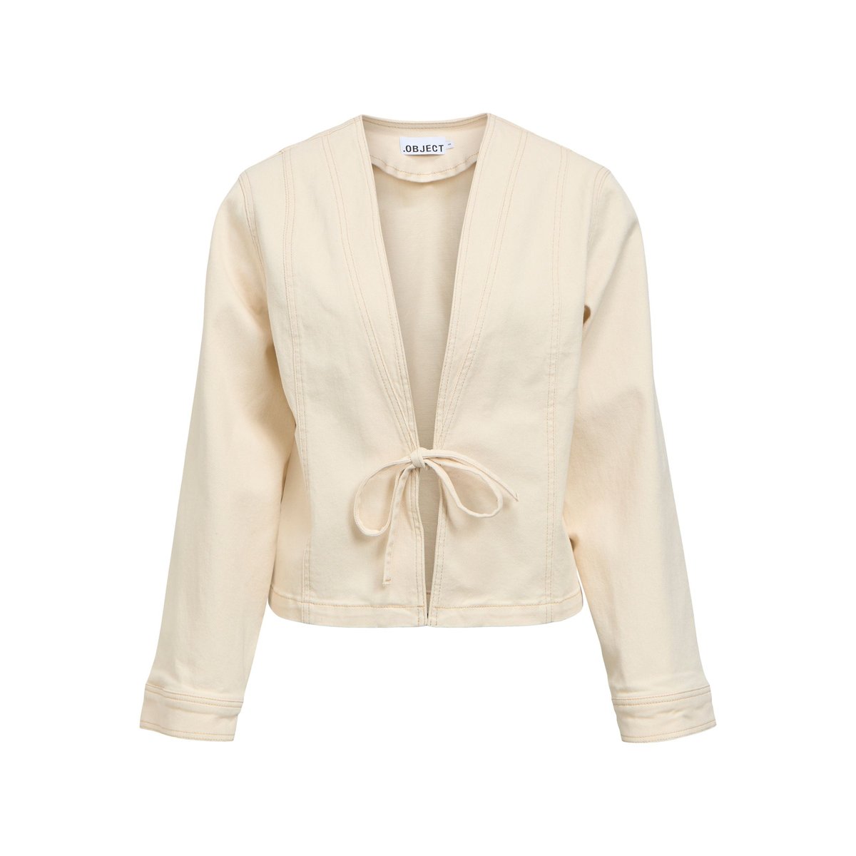 Veste En Jean blanc - beige denim1, OBJECT