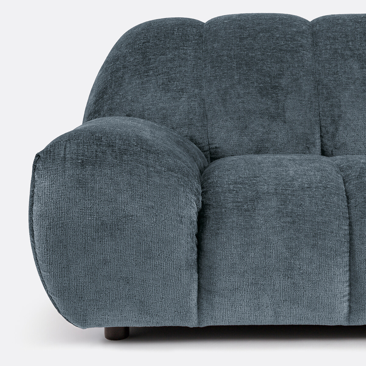 Fauteuil XL, velours épais, Nuria bleu, LA REDOUTE INTERIEURS