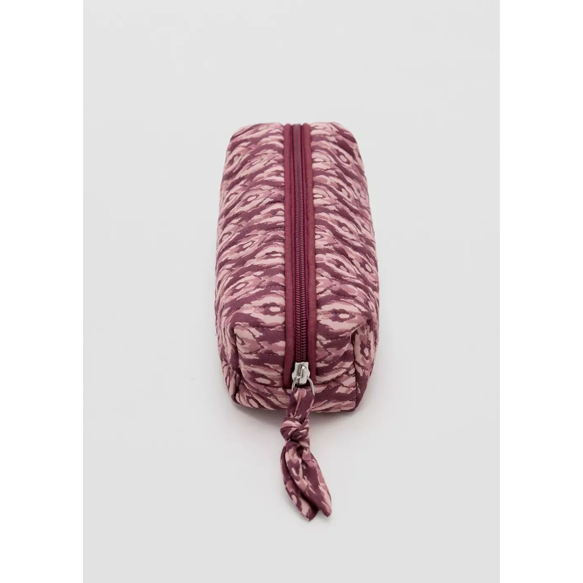 Trousse en coton imprimée rose, MANGO TEEN