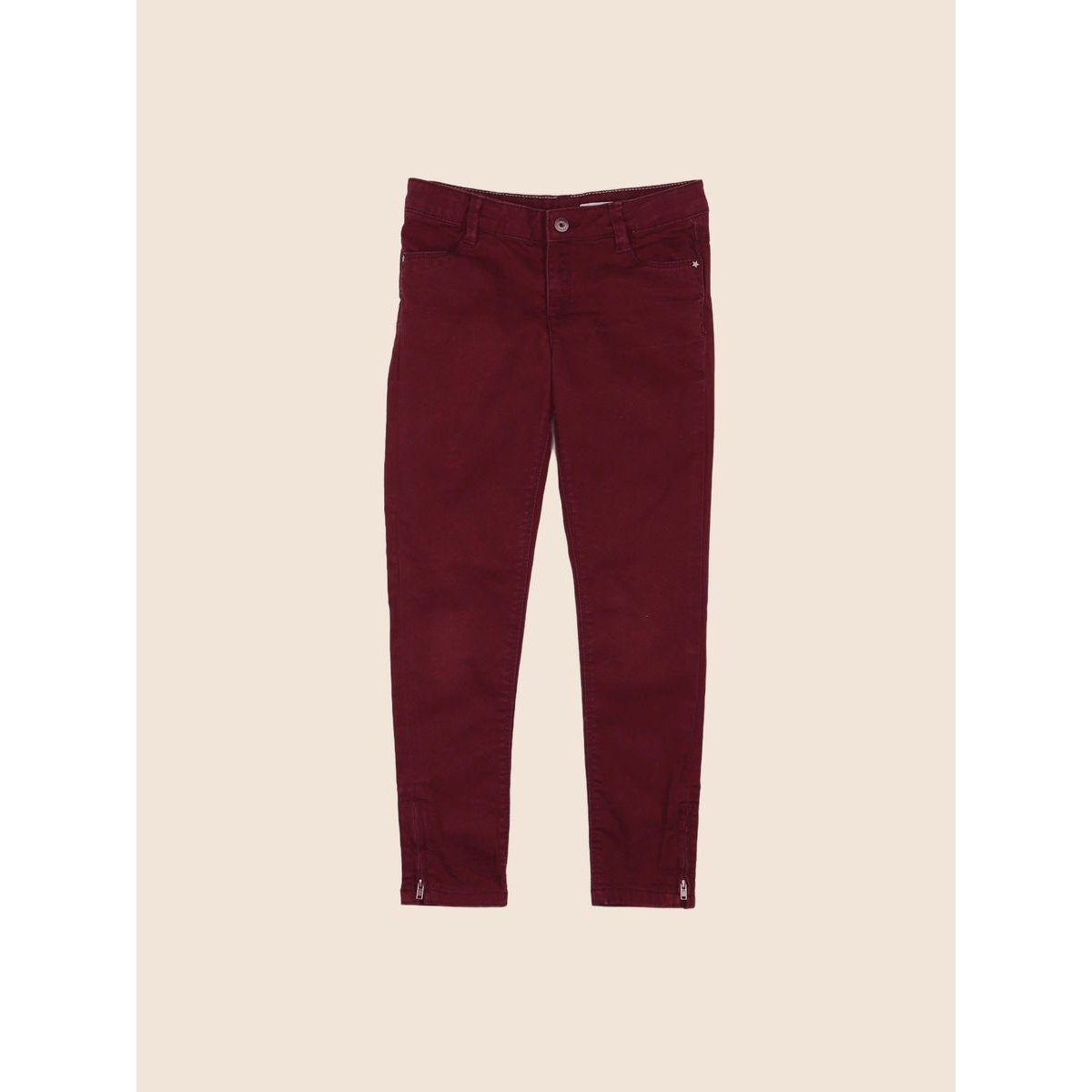 Pantalon - Très bon état rouge, VERTBAUDET