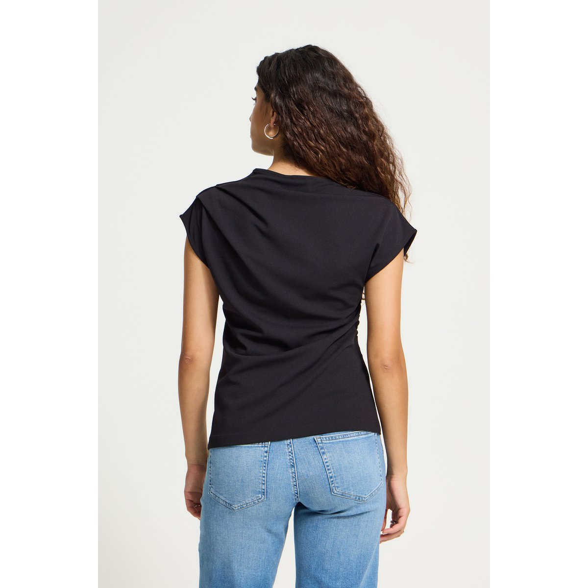 T-shirt noir black, ICHI