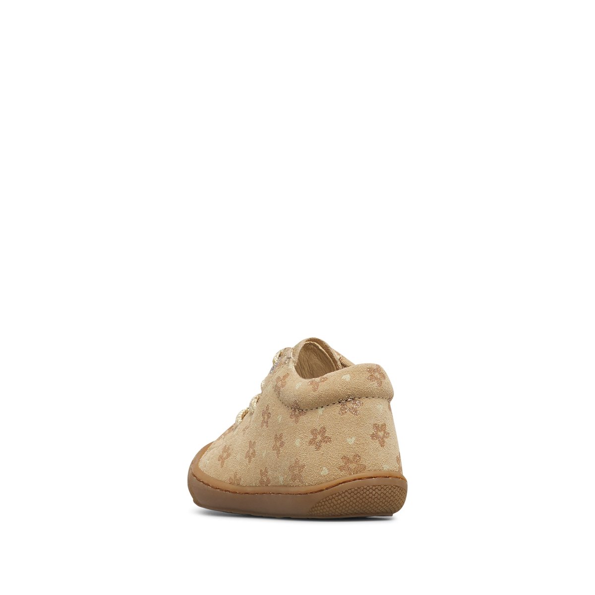 Chaussures premiers pas en suède COCOON beige-platine, NATURINO