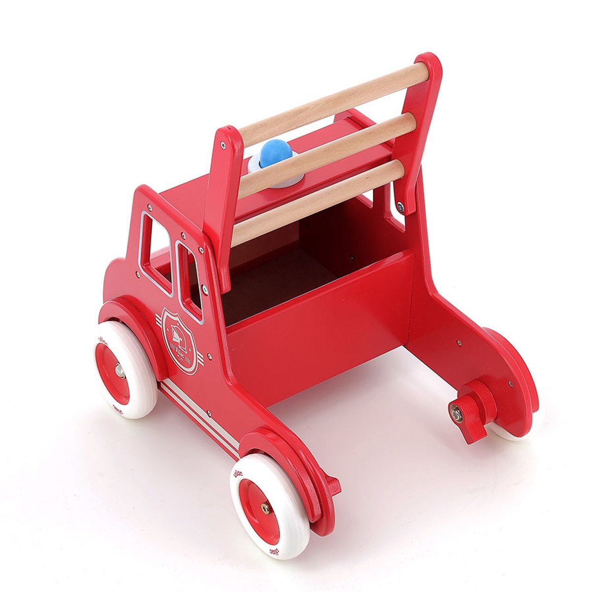 Chariot de marche pompiers rouge, VILAC