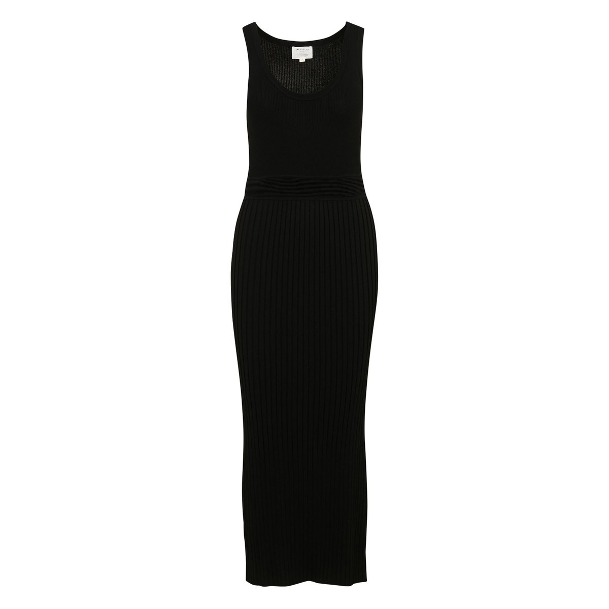 Robe droite côtelé Rive noir, Maison 123