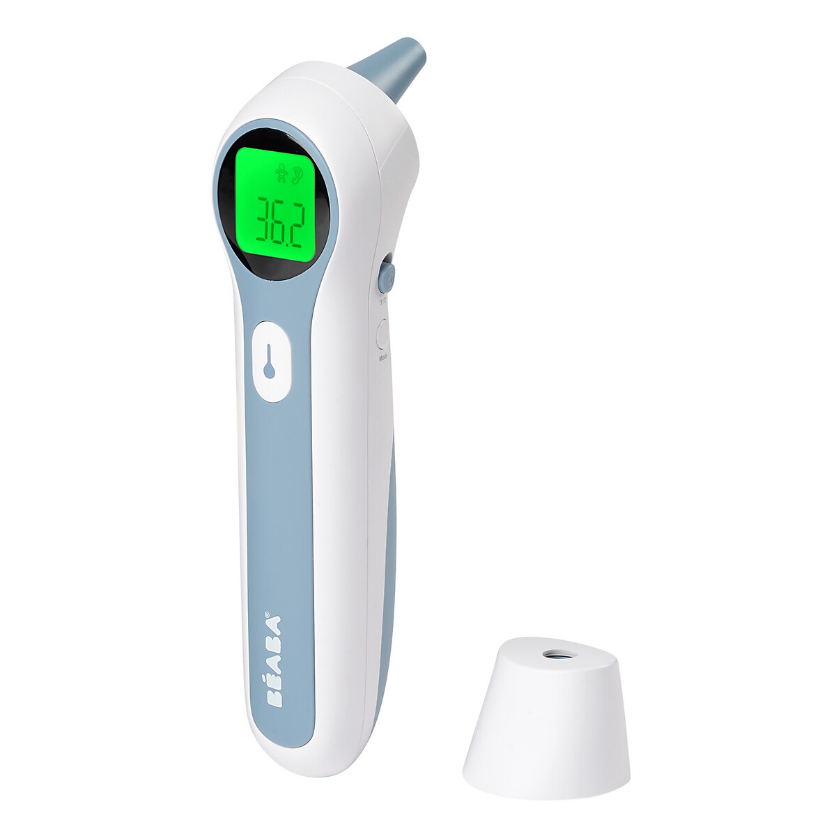 Thermomètre infrarouge auriculaire et frontal blanc/bleu, BEABA
