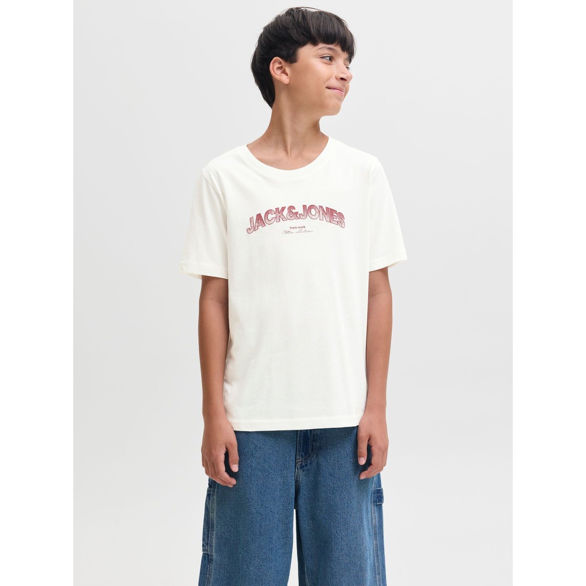 T-Shirt cloud dancer, JACK & JONES JUNIOR