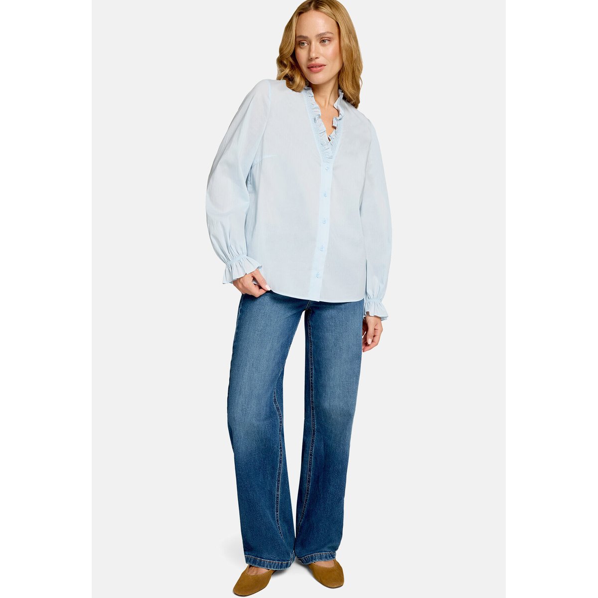 Blouse mit rüschen skyway, ZERO