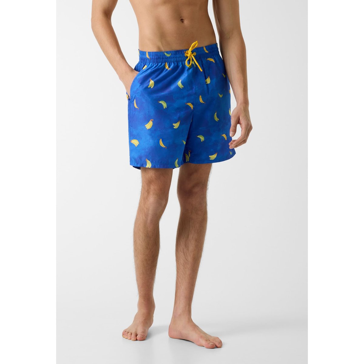 Shorts De Bain Imprimés bleu, GUESS