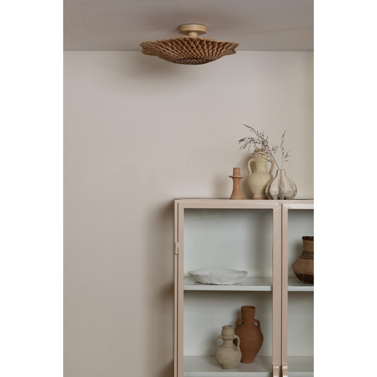 Plafonnier Bambou MADURA brun, GOOD & MOJO
