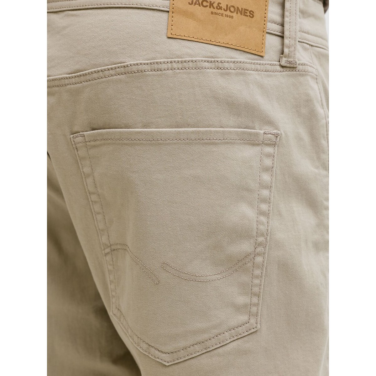 Shorts con risvolti beige, JACK & JONES