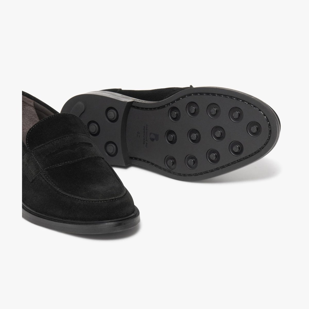 Derby en cuir JULES noir, BOCAGE