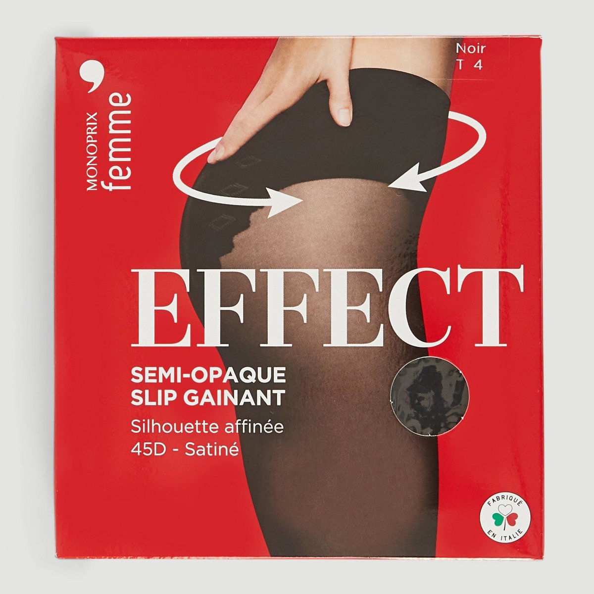 Collants gainants noir, MONOPRIX