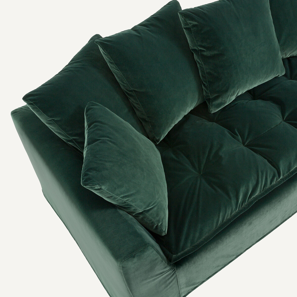 Fluwelen bank, OTAVIA groen , AM.PM