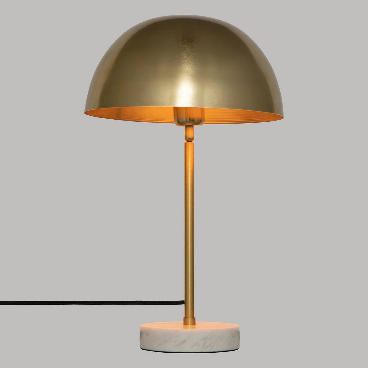 Lampe en marbre et métal doré LILIO doré, ATMOSPHERA