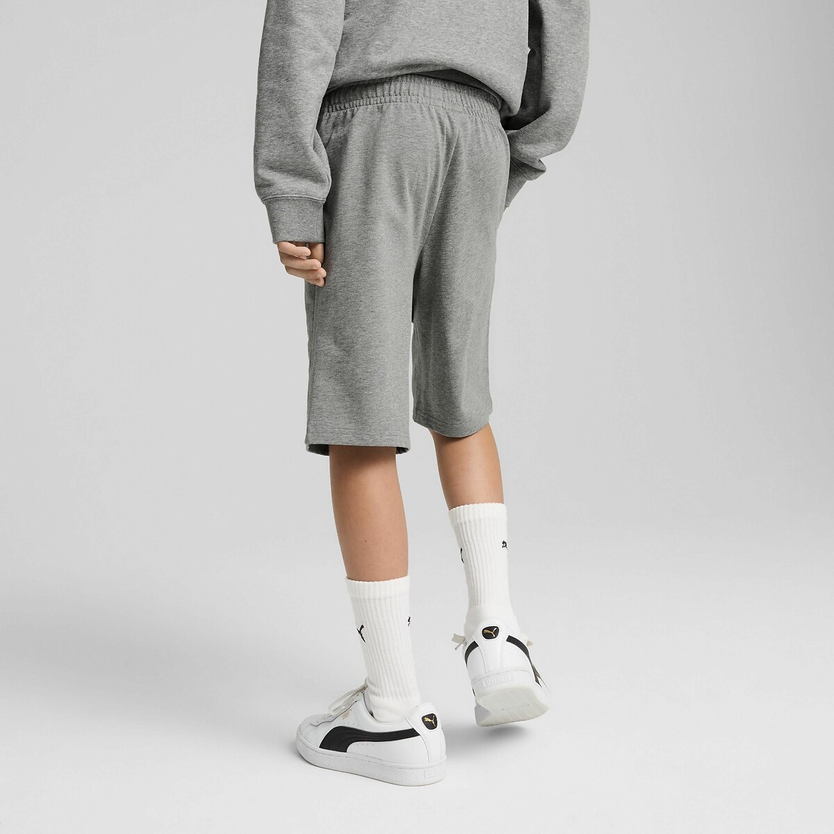 Short en molleton gris, PUMA