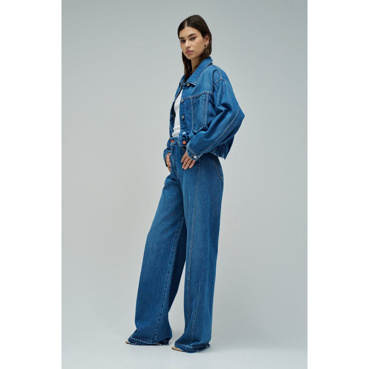 VESTE DENIM AKA CORLEONE bleu, SALSA JEANS