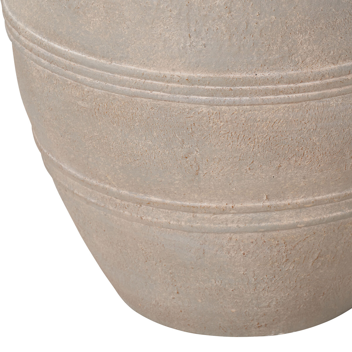 56cm Grey Wash Fibrestone Decorative Vase with Handles grey, SO'HOME