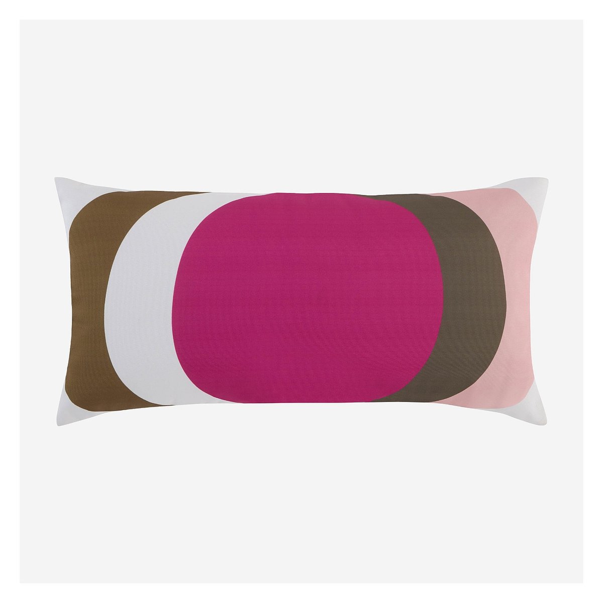 Coussin d'extérieur déperlant et anti-UV CLARISSE rose, bronze, HABITAT