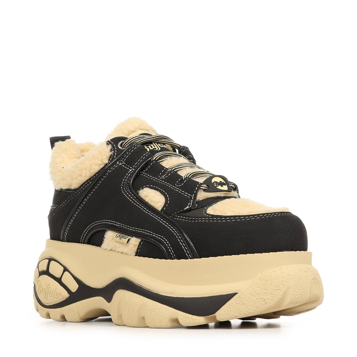 Baskets REV WARM black cream, BUFFALO