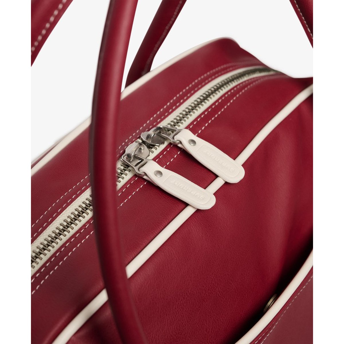Sac Bowling Vintage rouge bordeaux, SUPERDRY