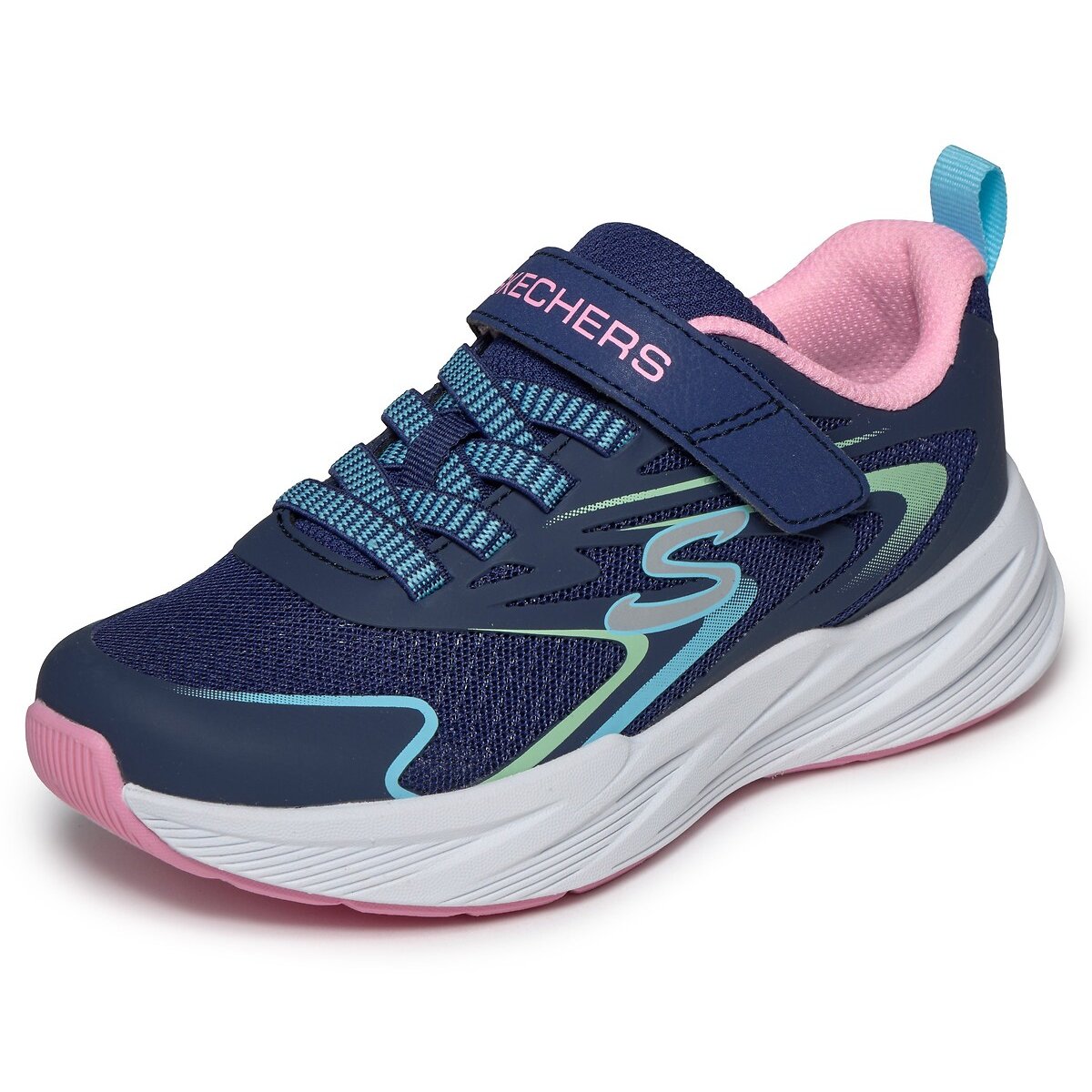 Baskets Microspec Tread - Hyper Speed bleu marine, SKECHERS