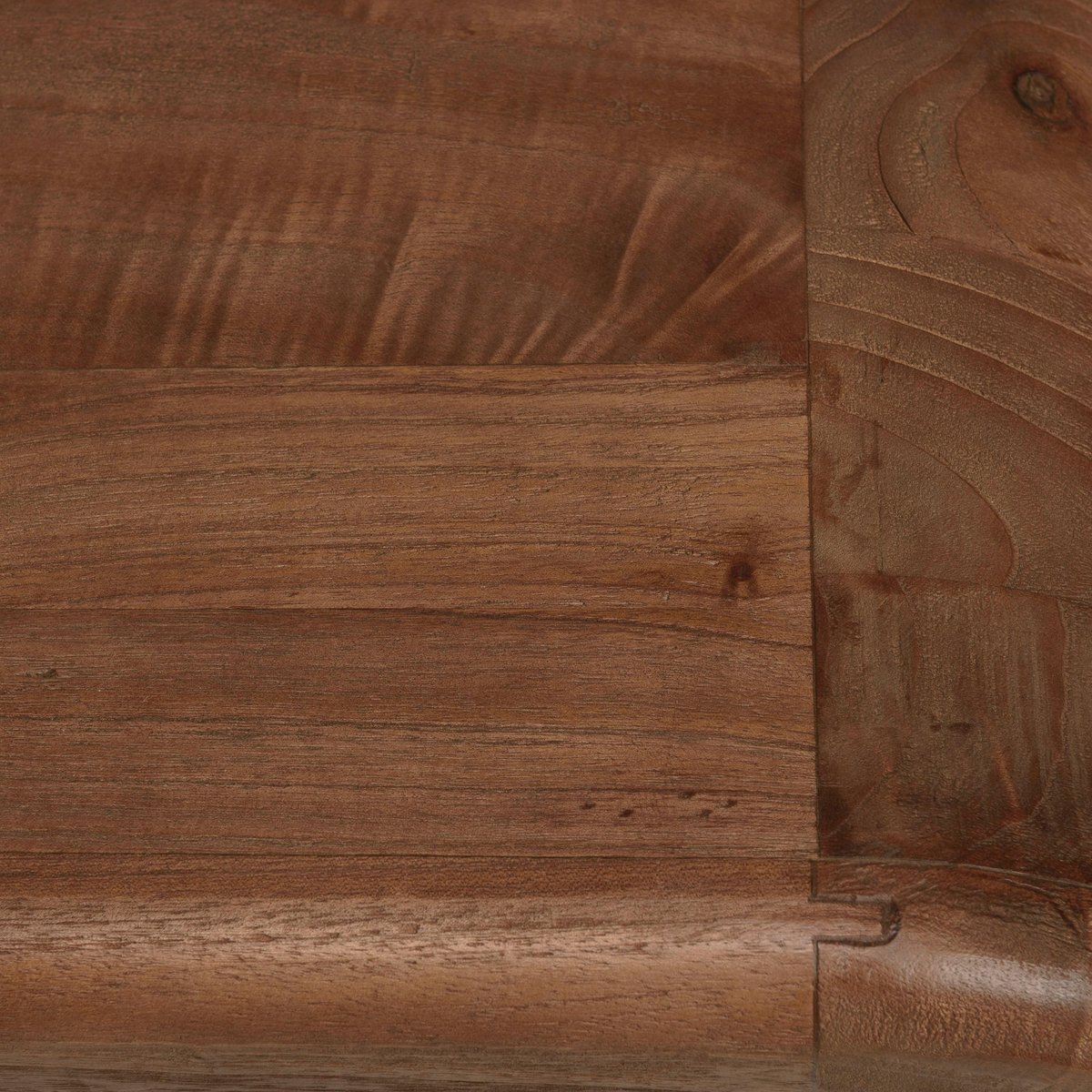 Table basse épurée en bois de mindi ARCUS bois naturel, PIER IMPORT