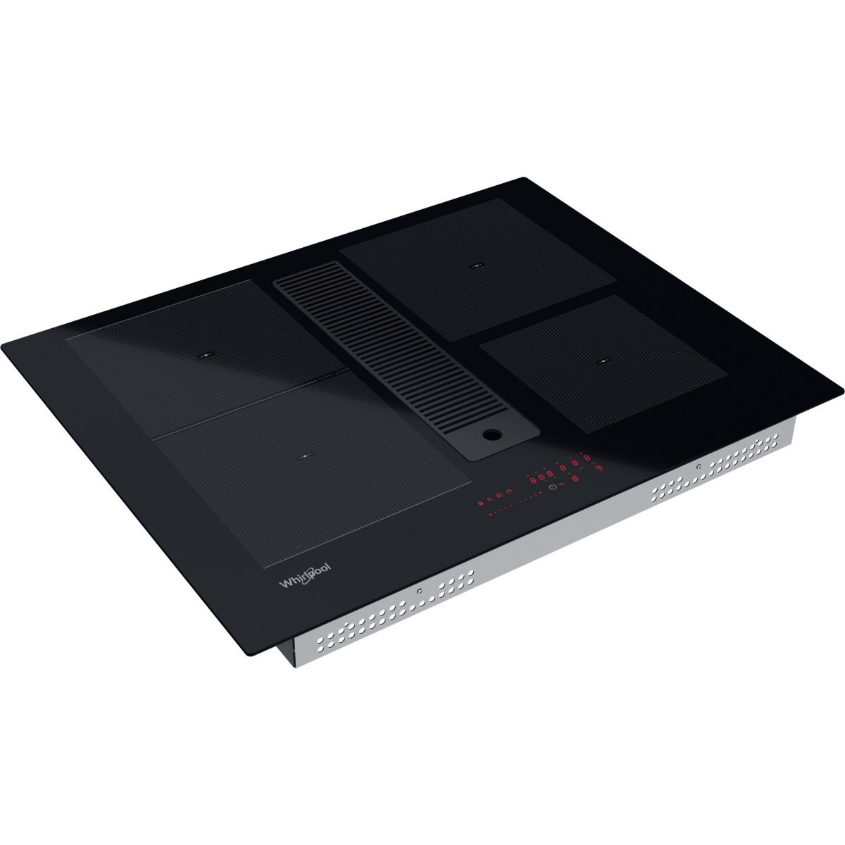 Plaque induction aspirante WVH1065UKIT FlexiCook couleur unique, WHIRLPOOL