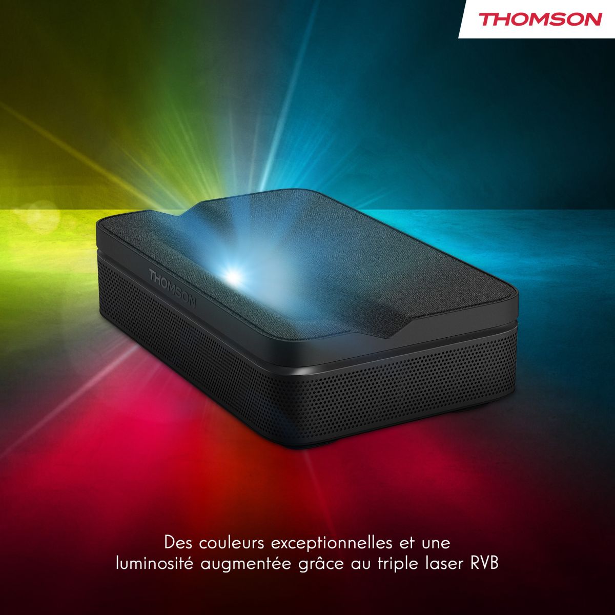 Vidéoprojecteur portable SIRIUS PG55B noir, THOMSON