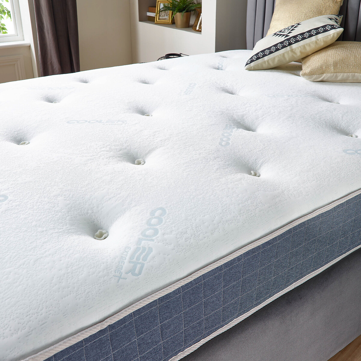 Temperature Control Duo Pocket+ Mattress white, ASPIRE