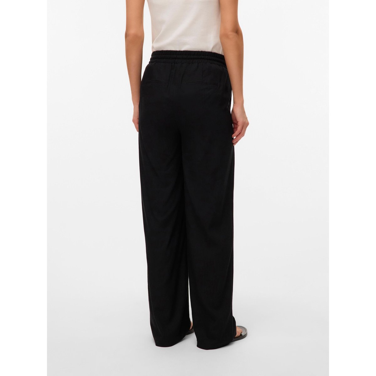 Pantalon À Jambe Large black 1, VERO MODA