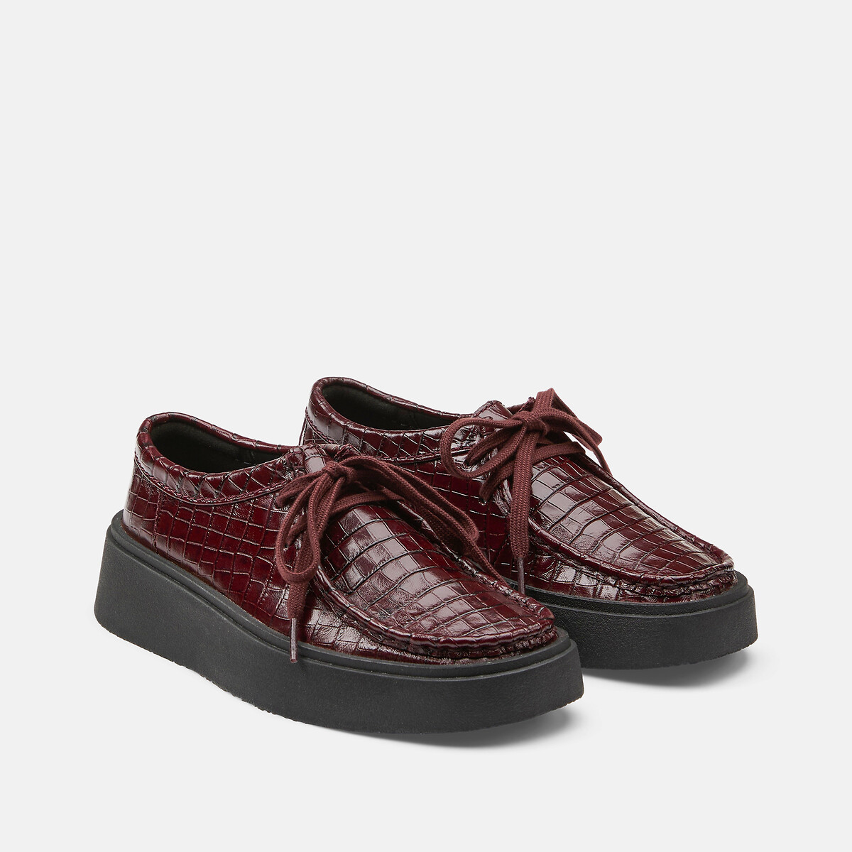 Torview Leather Brogues burgundy, CLARKS