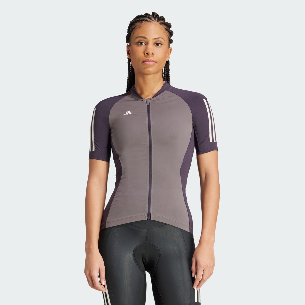 Maillot De Cyclisme 3 Bandes Essentials Maillot De Cyclisme 3 Bandes Essentials charcoal, adidas Performance
