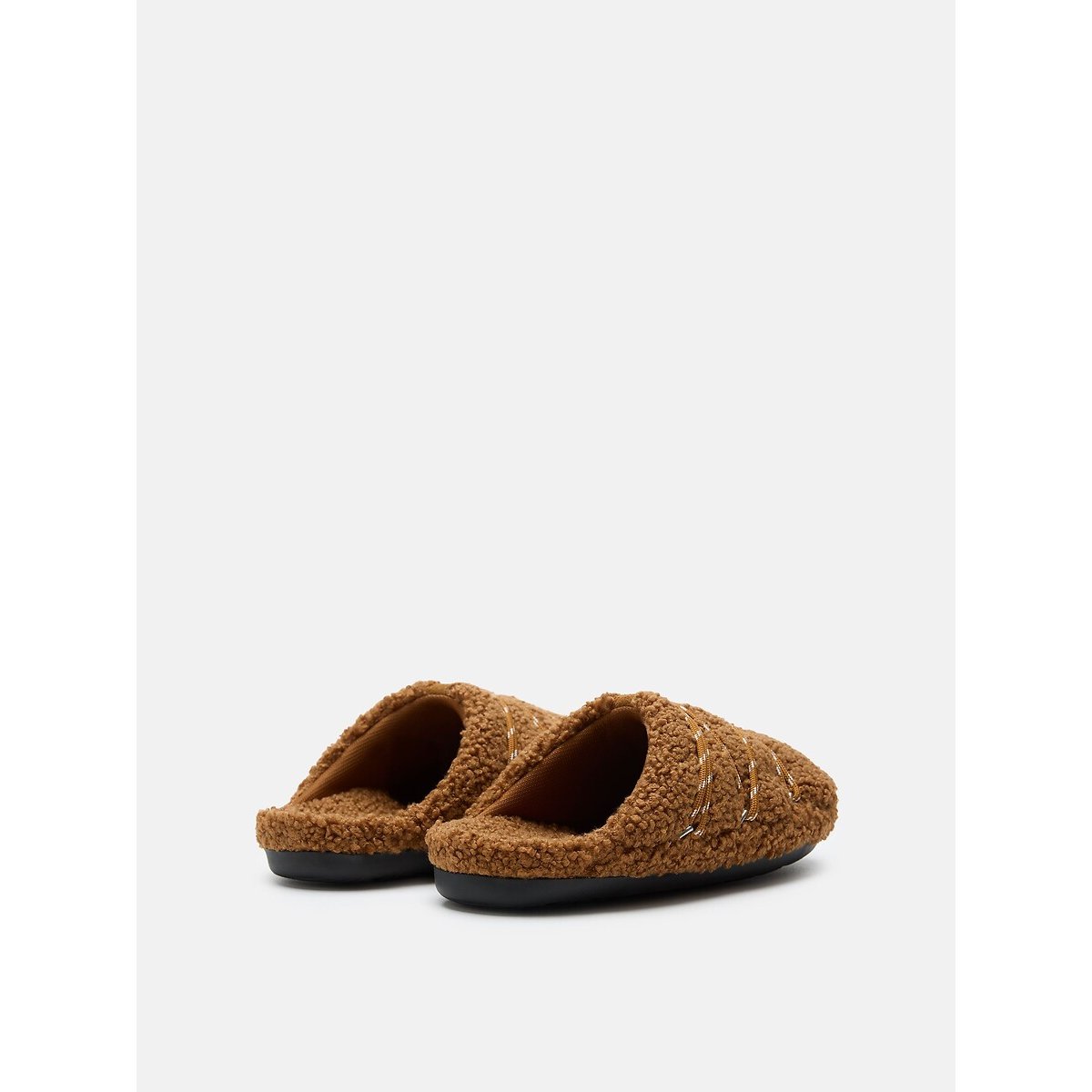 MB Teddy Slipper Mules cognac, MOON BOOT