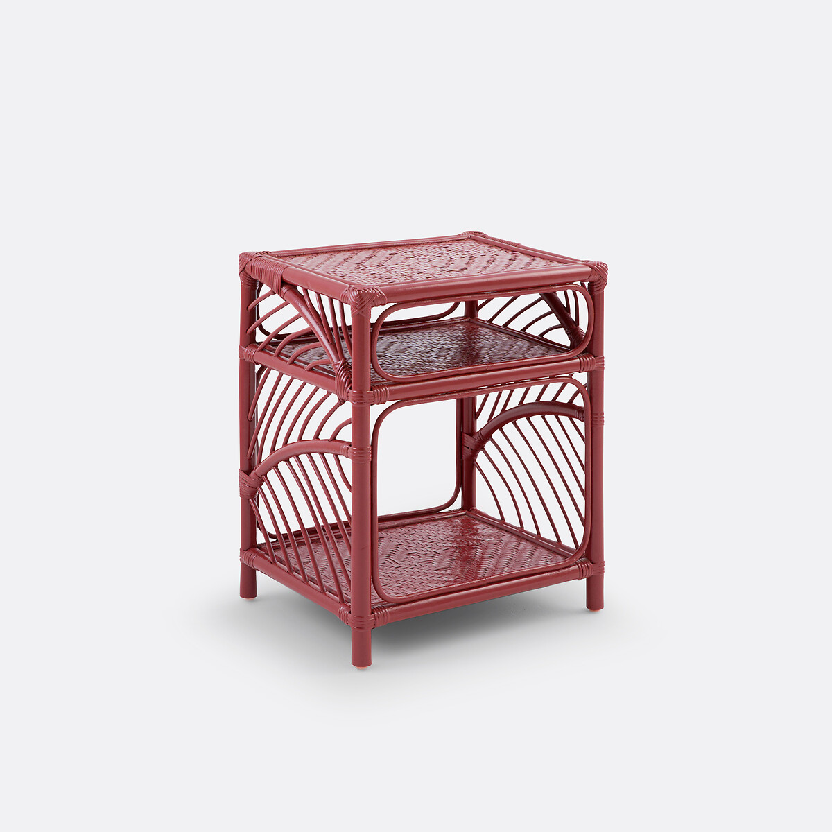 Chevet en rotin Marrak rouge brique, LA REDOUTE INTERIEURS