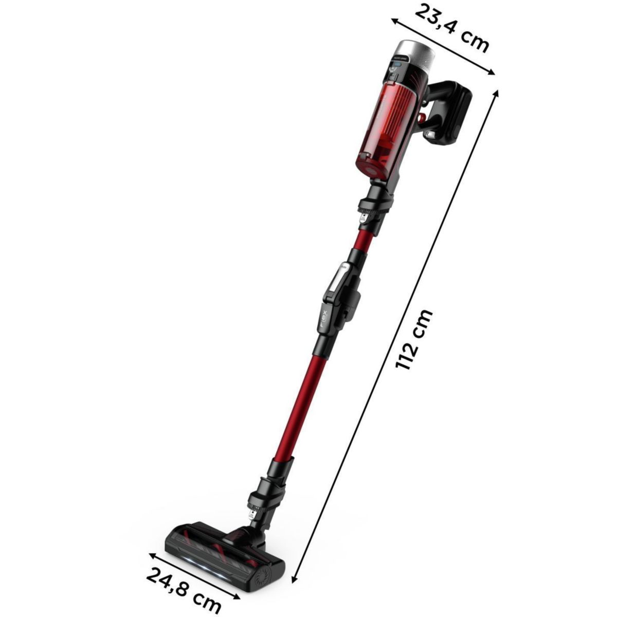 Aspirateur balai X Force Flex 9.60 Kit Animal RH2079WO couleur unique, ROWENTA