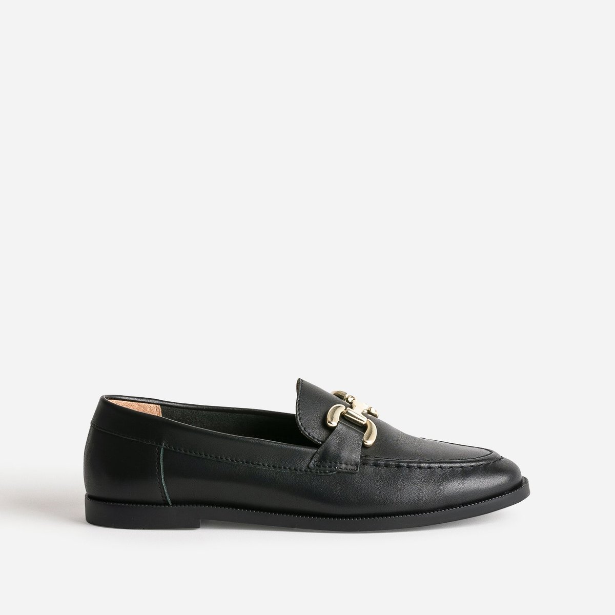 Mocassin en cuir JAHYA noir, ERAM