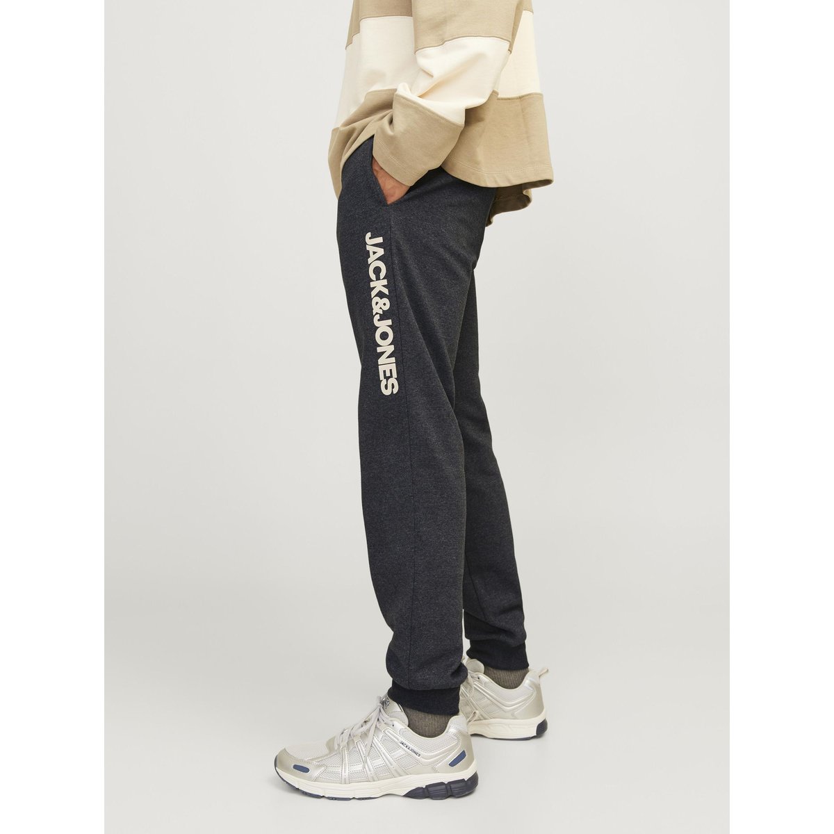 Pantalon de jogging noir, JACK & JONES