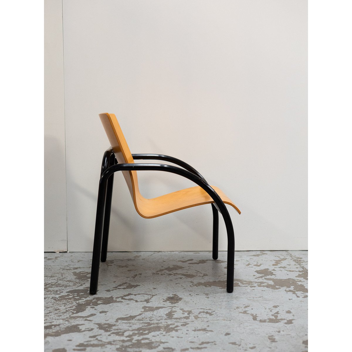 Paire de fauteuils modernistes Jakob N°1428 - Bon état bois clair, DEBONGOUT
