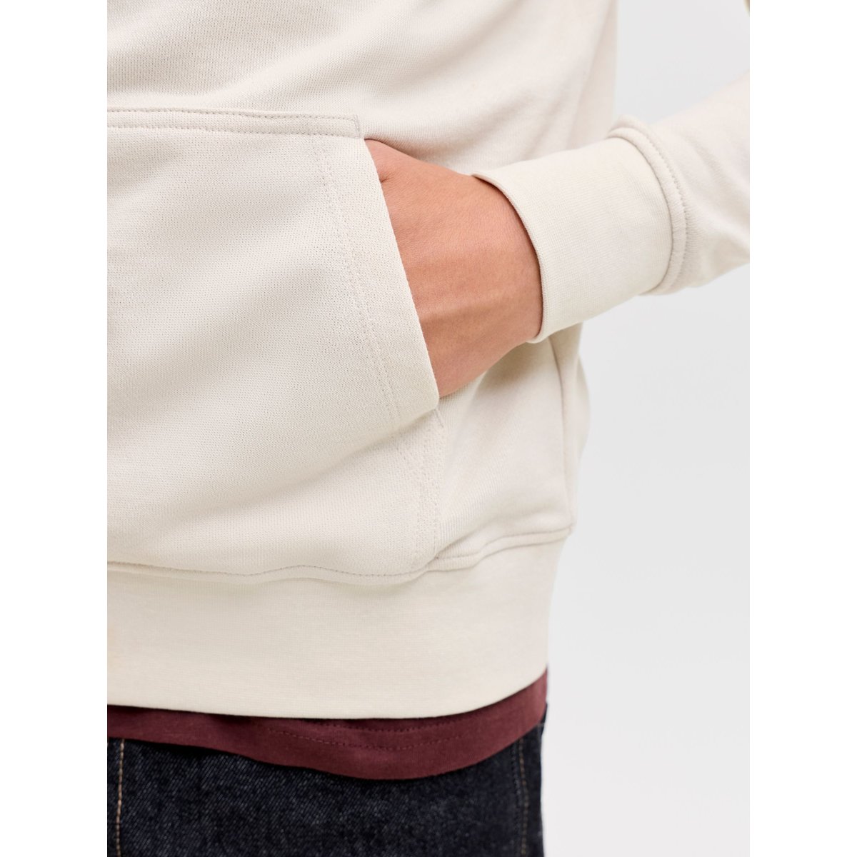 Sweat À Capuche moonbeam, JACK & JONES JUNIOR
