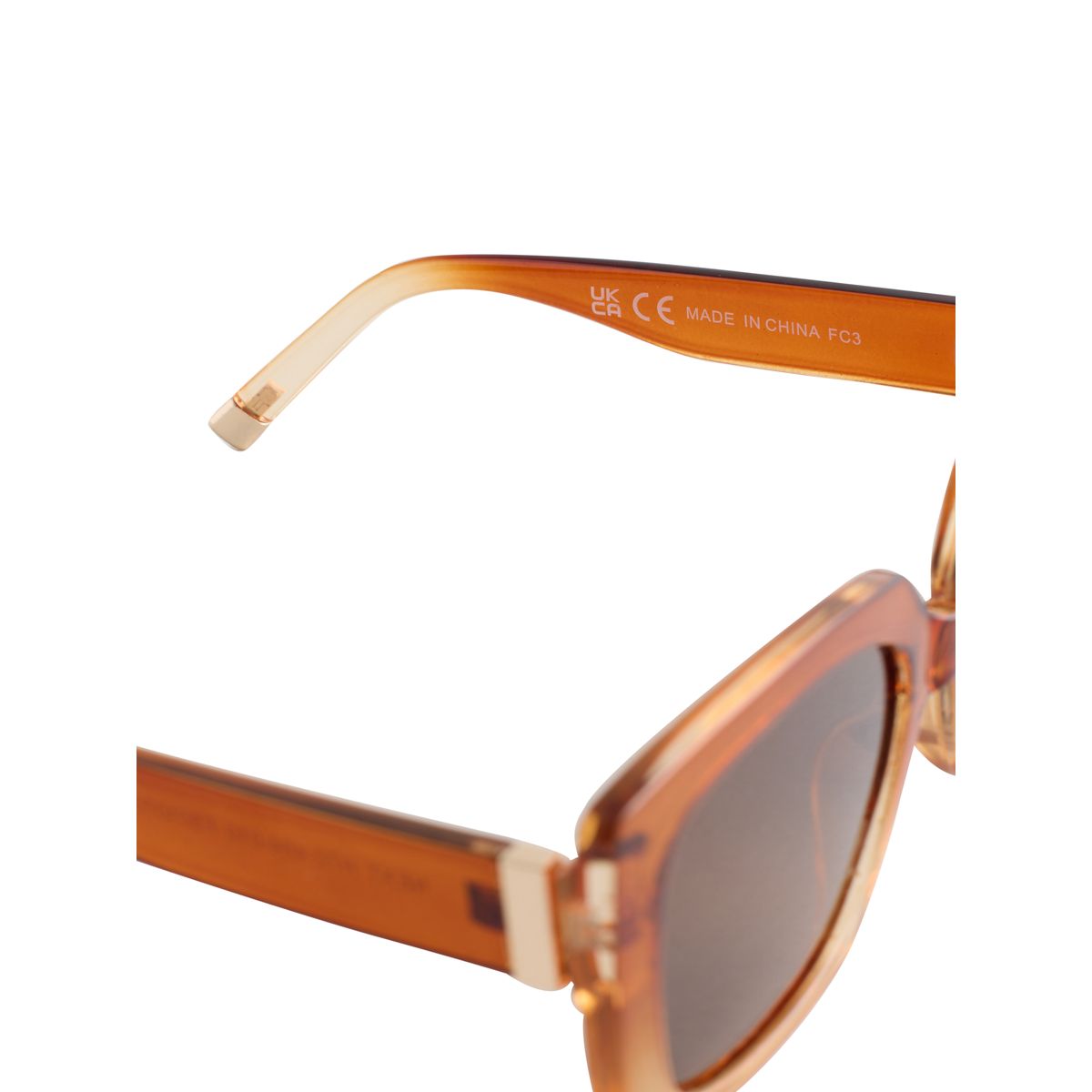 Lunettes de soleil carrées orange, NEXT