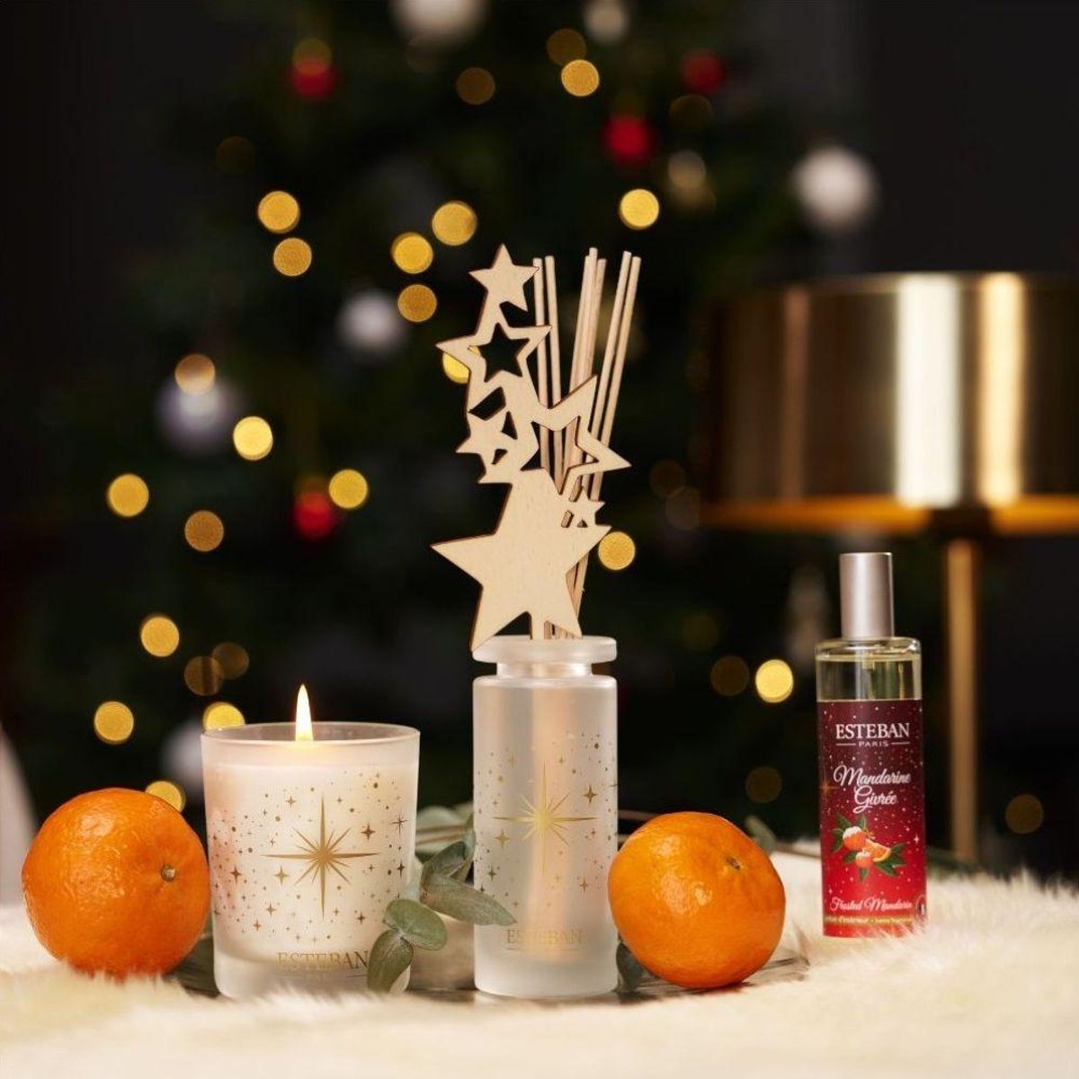Parfum d'intérieur - Vaporisateur Mandarine givrée 75 ml multicolore, ESTEBAN