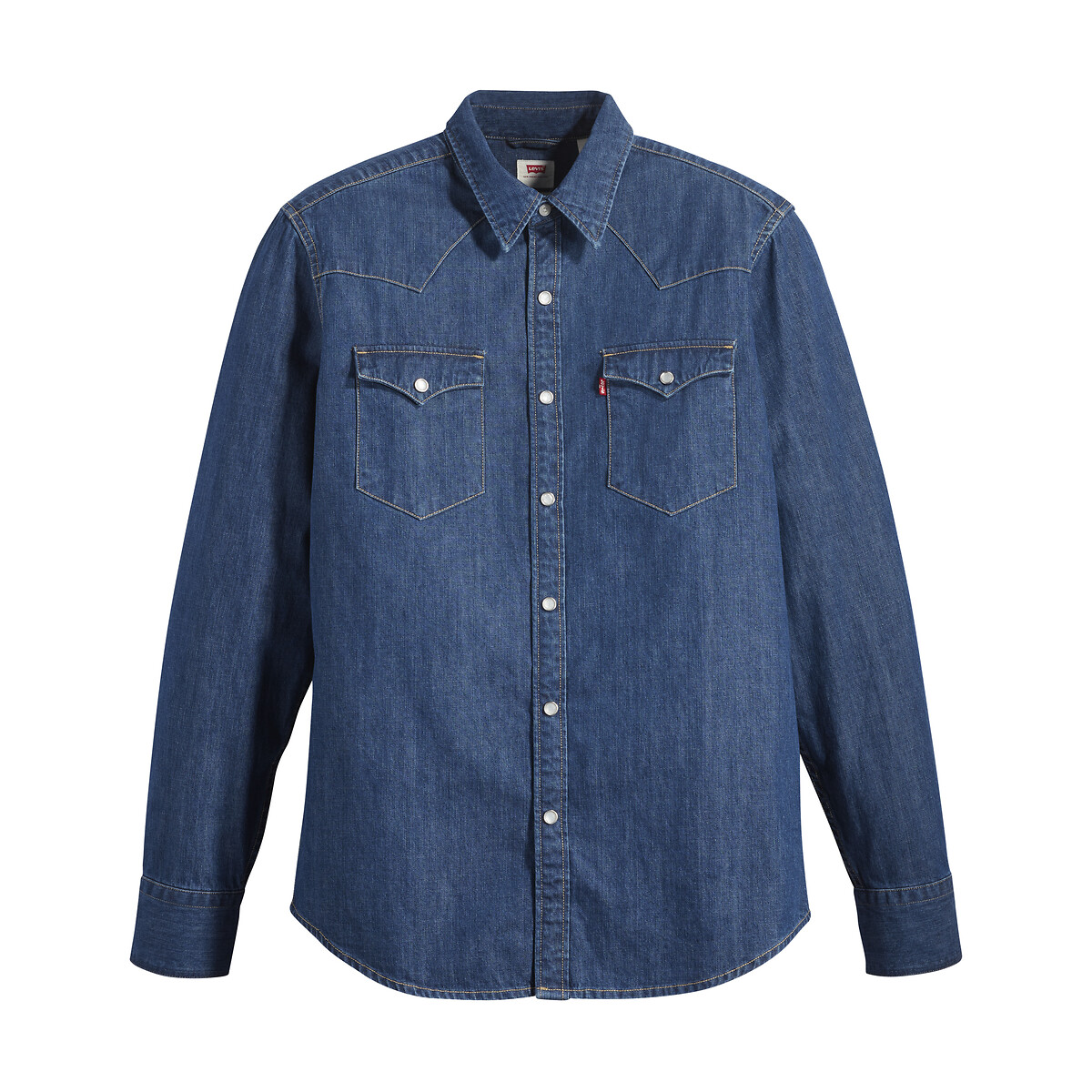 Camisa vaquera Barstow Western indigo stonewash, LEVI'S
