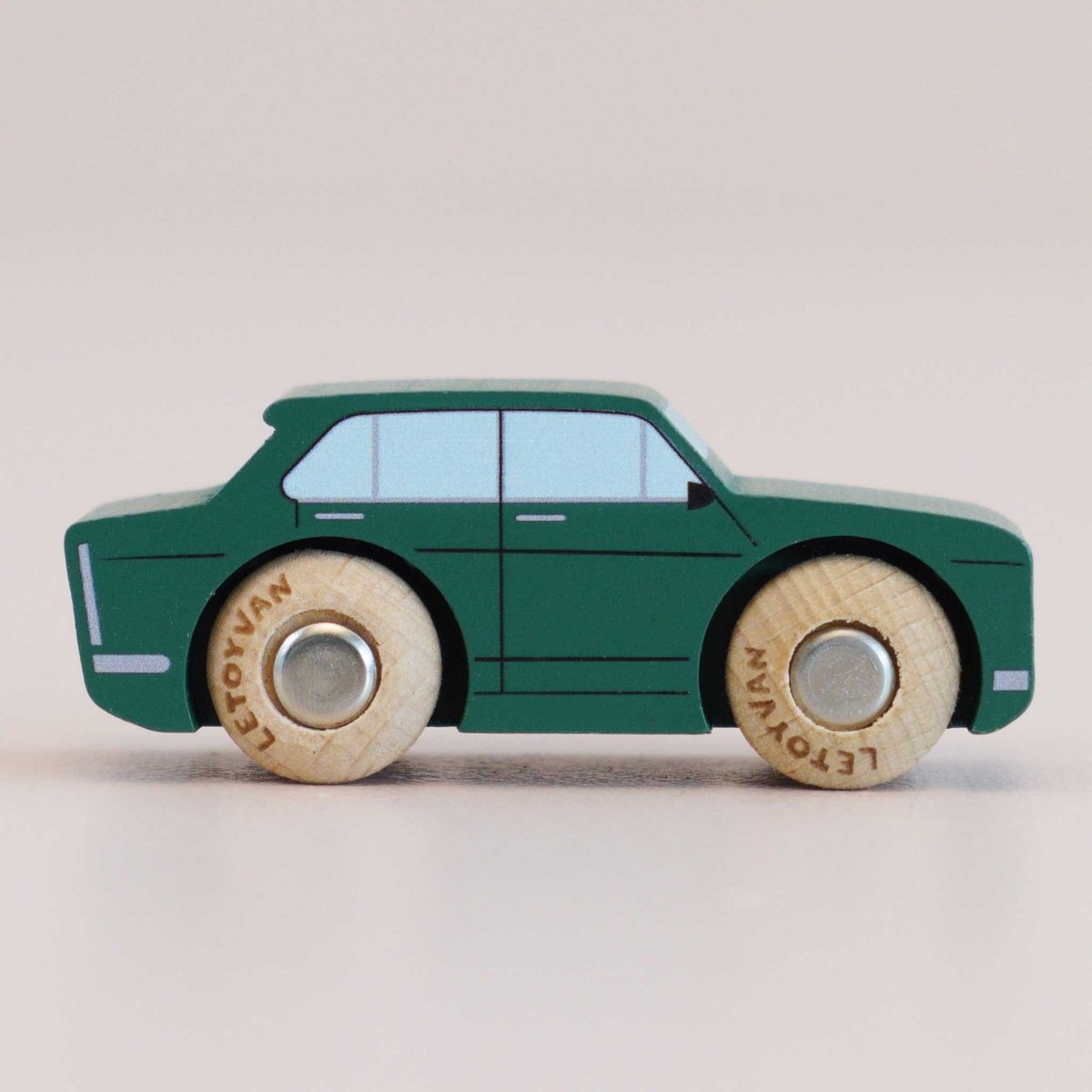 Voiture Tommy No 3 vert, LE TOY VAN