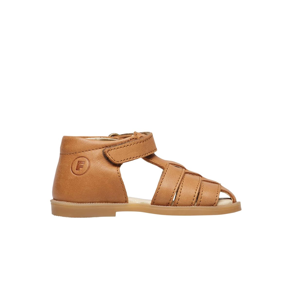 Sandales en cuir LOMBOK cognac, FALCOTTO