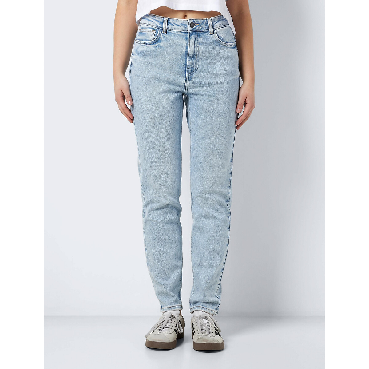 Jean skinny, taille haute light blue, NOISY MAY