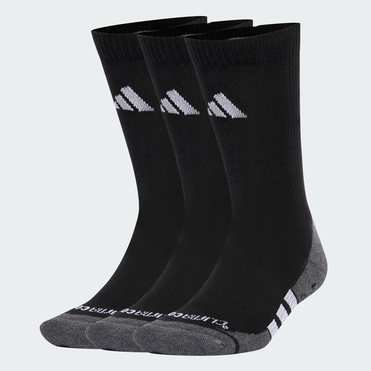 Chaussettes Matelassées Performance Grip Climacool (3 Paires) Chaussettes Matelassées Performance Grip Climacool (3 Paires) black / dark grey heather / white, adidas Performance