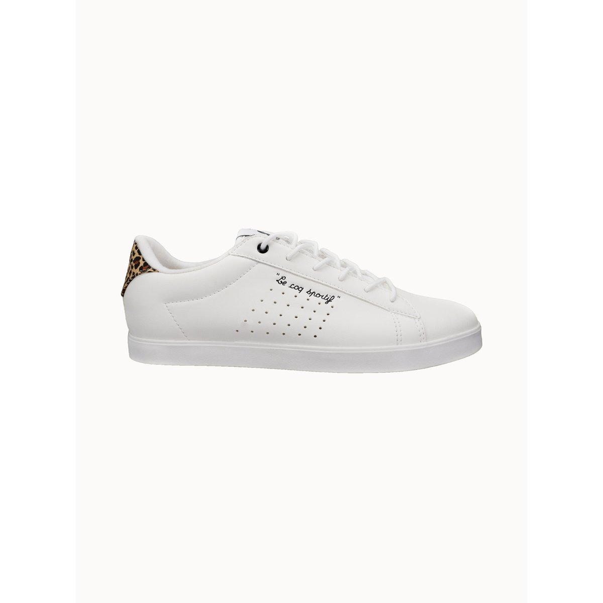 Sneakers avec détails perforés Lucie optical white/croissant, LE COQ SPORTIF