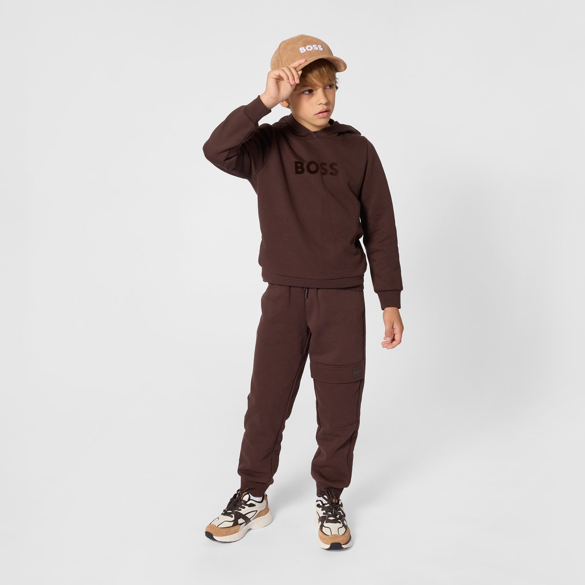 Casquette siglée cookie, BOSS KIDSWEAR