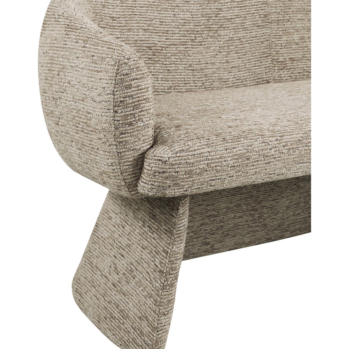 Banquette de repas enveloppante mocca linear, RECOLLECTION